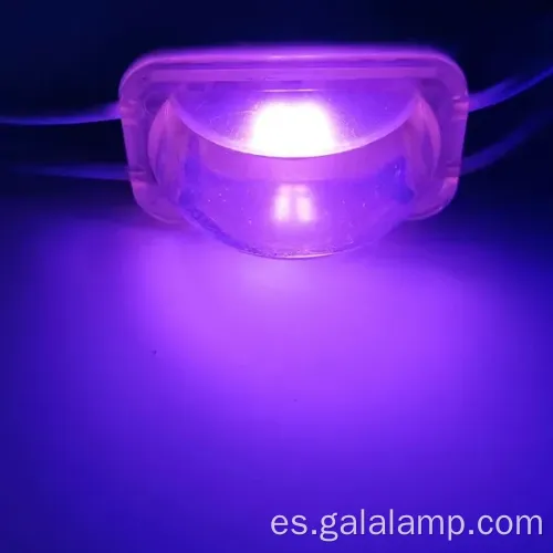 Módulo LED moldeado de inyección duradera para señalización al aire libre